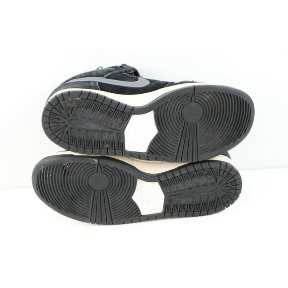 Nike SB Dunk Mid Pro Griptape Leather Skateboard Shoes Sneakers Black main image 10